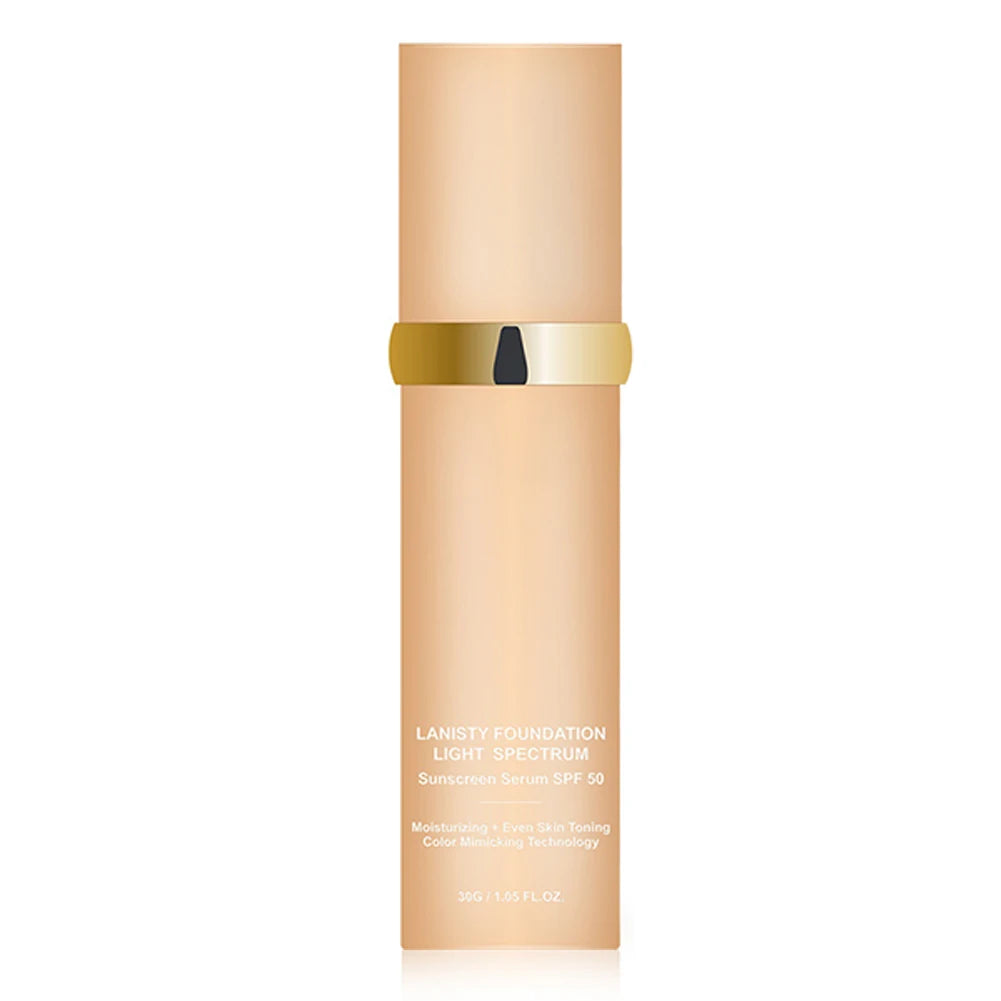 4 In 1 Color-Changing Spf50 Sunscreen Concealer Natural Base Makeup Retention Foundation For Female Woman Cosmetic Moisturizer