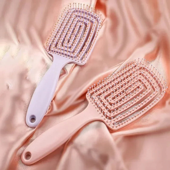1pcs Massage Combs Salon Wet Hair Brush Women's Hairdressing Styling Hairdressing Tools Anti static Exfoliating Combs Halalzen