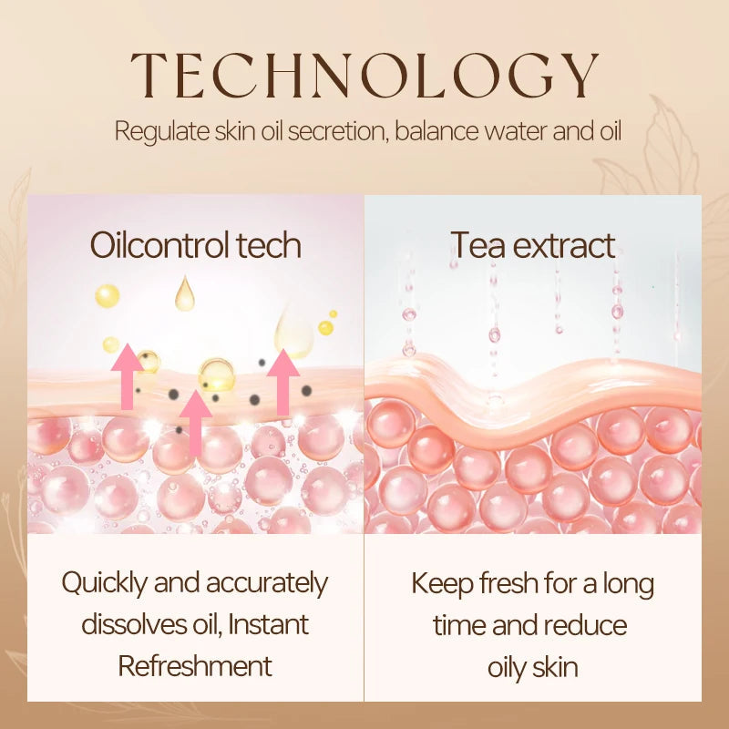 VETES 260ml Body Wash Tea Fragrance Shower Gel Oil Control Deeply Cleanses Keep Fragrance Take a Bath Balance Water and Oil Halalzen