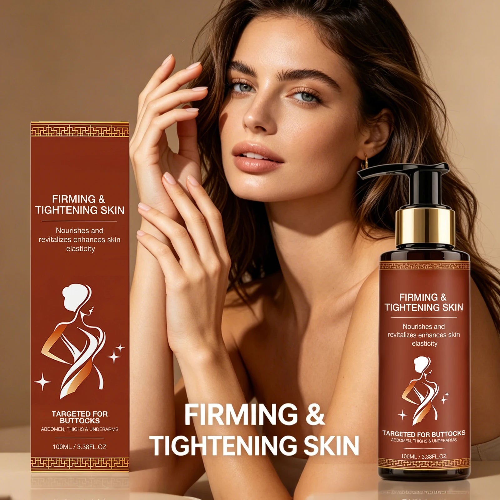 Firming Body Oil Rejuvenating Firming Sagging Skin Anti-Wrinkle Moisturizing Nourish Shaping Body Figure Korean Skin Care
