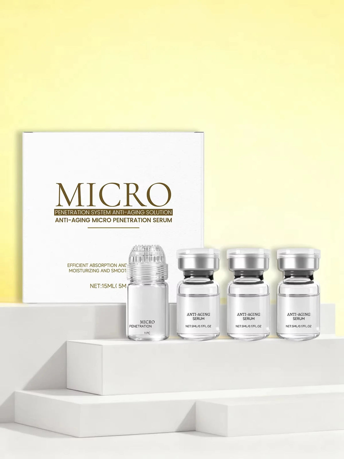 Collagen Anti-Wrinkle Essence Hydrating Firming Pore-cleaning Anti-aging Essence Set Halalzen