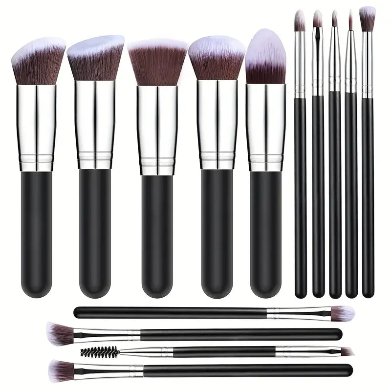 Professional 3/14/16Pcs Makeup Brushes Set Soft Fluffy Eye Shadow Foundation Concealer Blending Blush Brushes Women Beauty Tools