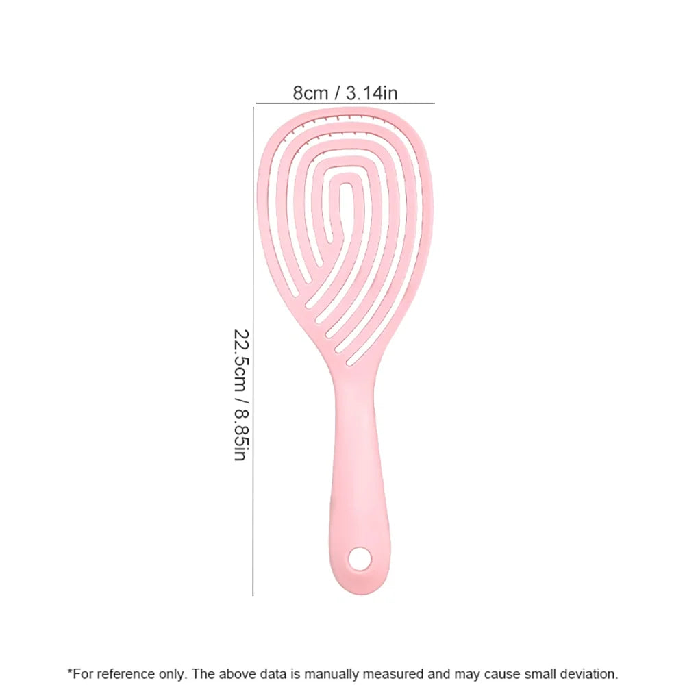 Scalp Massage Combs Hollow Out Hair Brush Hair Styling Detangler Fast Blow Drying Detangling Tool Wet Dry Curly Hair