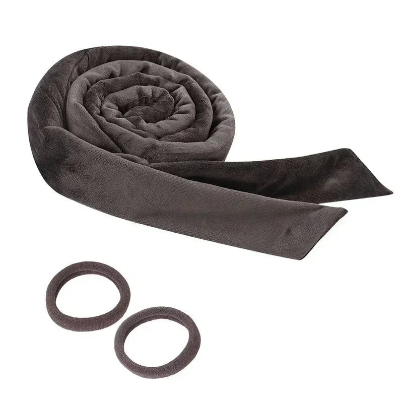 Heatless Curling Rod Headband No Heat Hair Curlers Ribbon Lazy Hair Rollers Silk Curls Sleeping Soft Headband Hair Styling Tools Halalzen