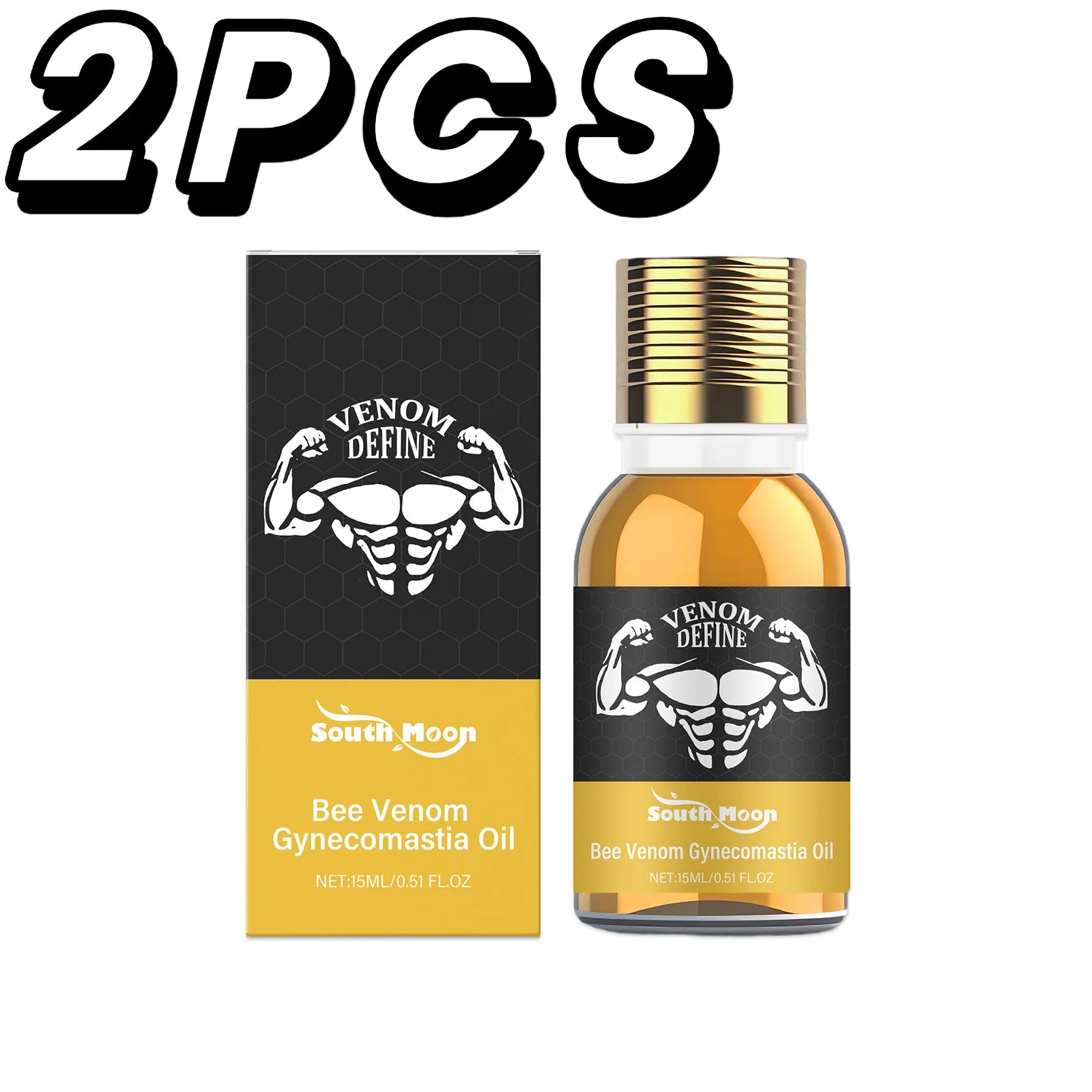 Bee Venom Gynecomastia Oil For Men Breast Shaping Breast Massage Serum Breast Tighten Oil Male Skin Body Moisturizing Care