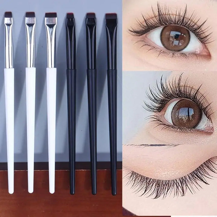 1 Pc Flat Head Lash Perm Brush Professional Eyelash Lamination Lifting Separating Styling Tool For Extensions Halalzen