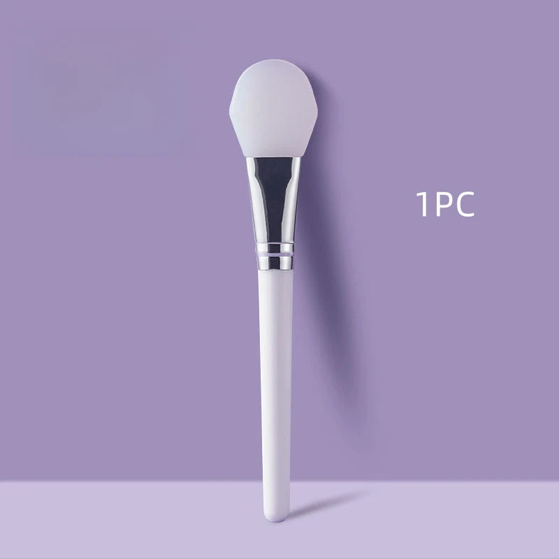 Silicone Diy Mask Brush Beauty Salon Silicone Mold Refresh Mask Brush Makeup Brush Soft Head Brush Beauty Makeup