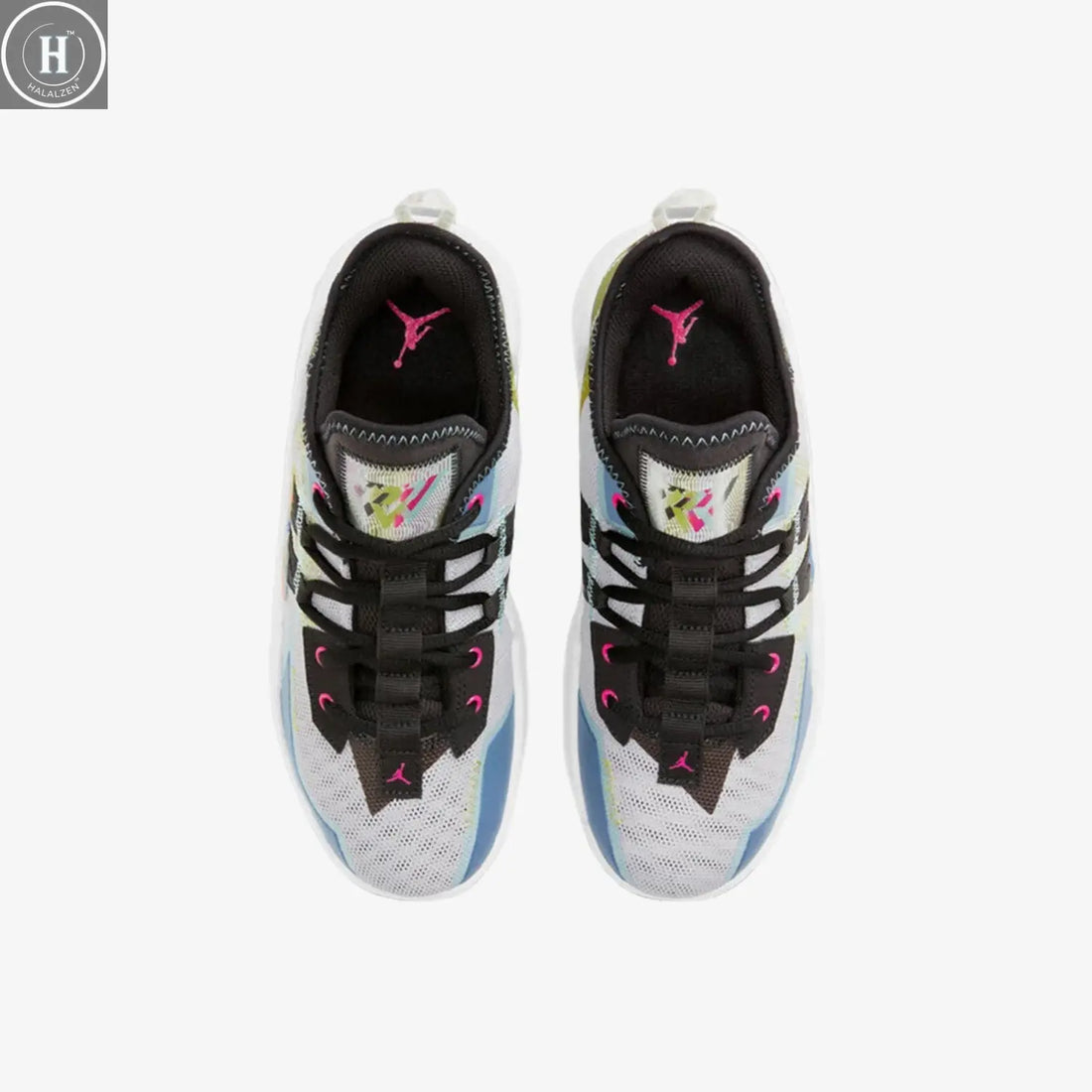 Nike Genuine Jordan Grade School Durable Cushion Basketball Shoes CZ0840-003 HALALZEN