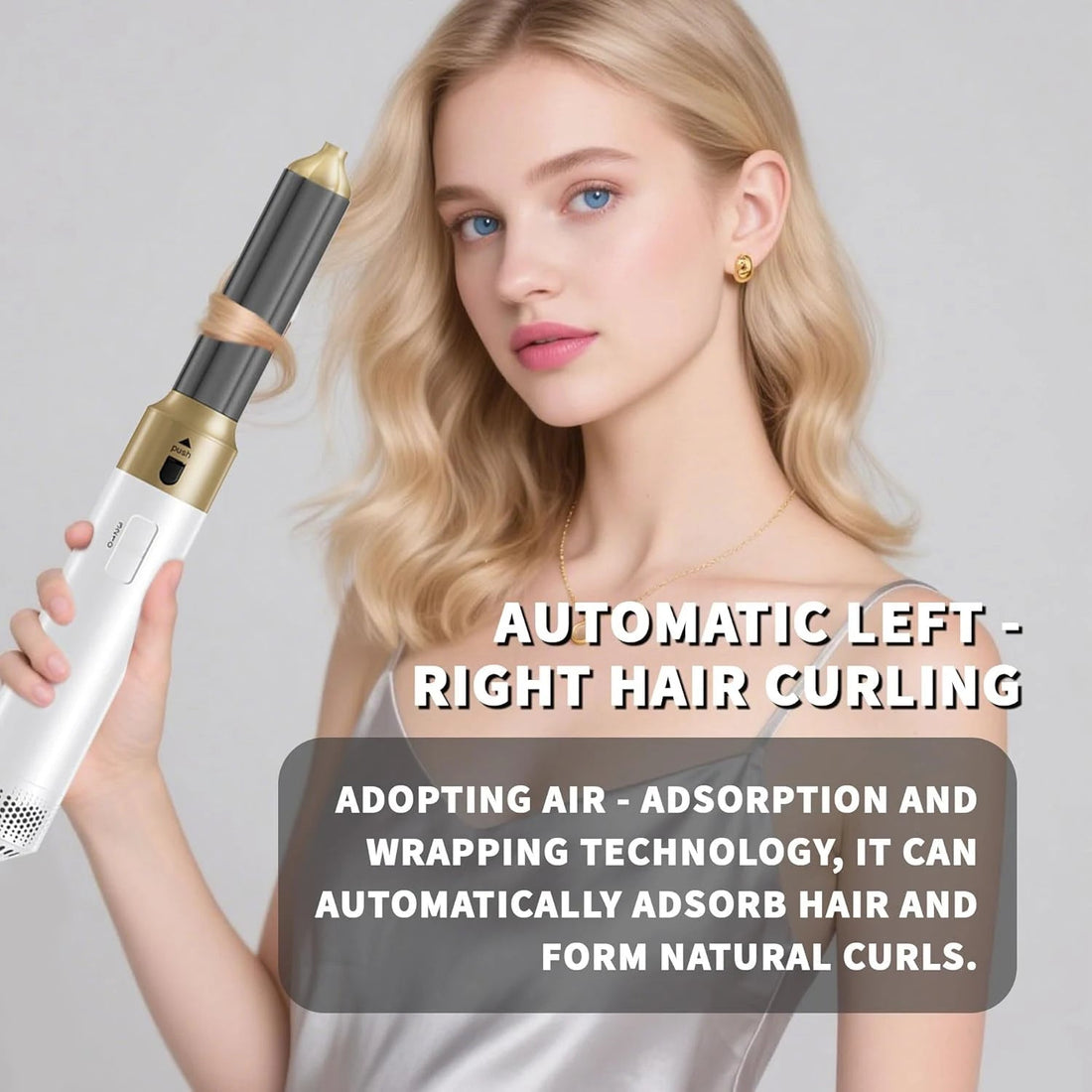 High-Quality New Styling Set 5-In-1 Curling Iron Brush Hot Air Comb Hair Straightener Hairdresser/Stylist Accessories Gift Halalzen