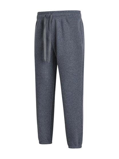 3 pieces of men's solid color casual sports pants - breathable lightweight suitable for daily wear