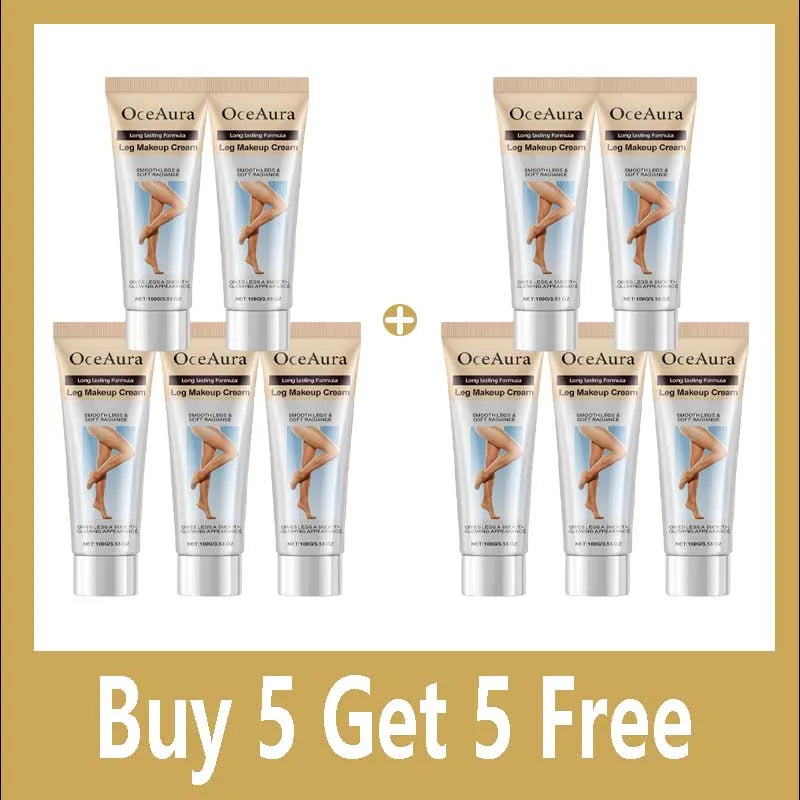 100g Leg Makeup Cream Even Skin Tone Body Foundation Waterproof Long Lasting Body Concealer Cream Natural Color Leg Makeup Fresh