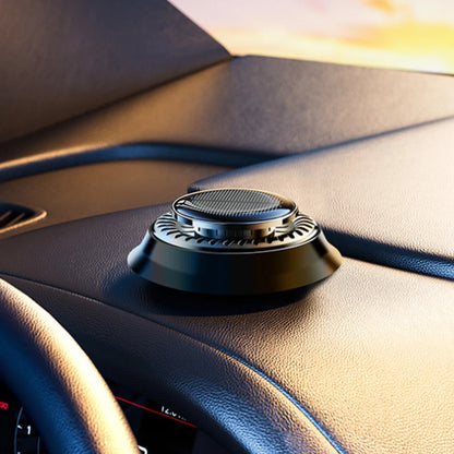 Solar Car Air Freshener Long Lasting Rotating Car Aromatherapy Car Essential Oils Diffusers Deodorizing Car Interior Parts