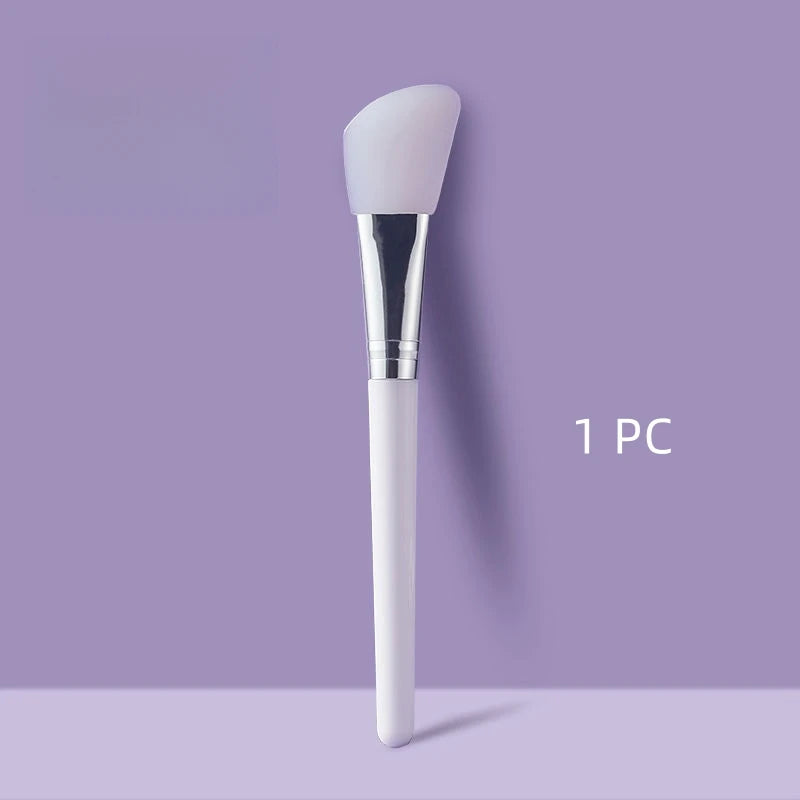 Silicone Diy Mask Brush Beauty Salon Silicone Mold Refresh Mask Brush Makeup Brush Soft Head Brush Beauty Makeup