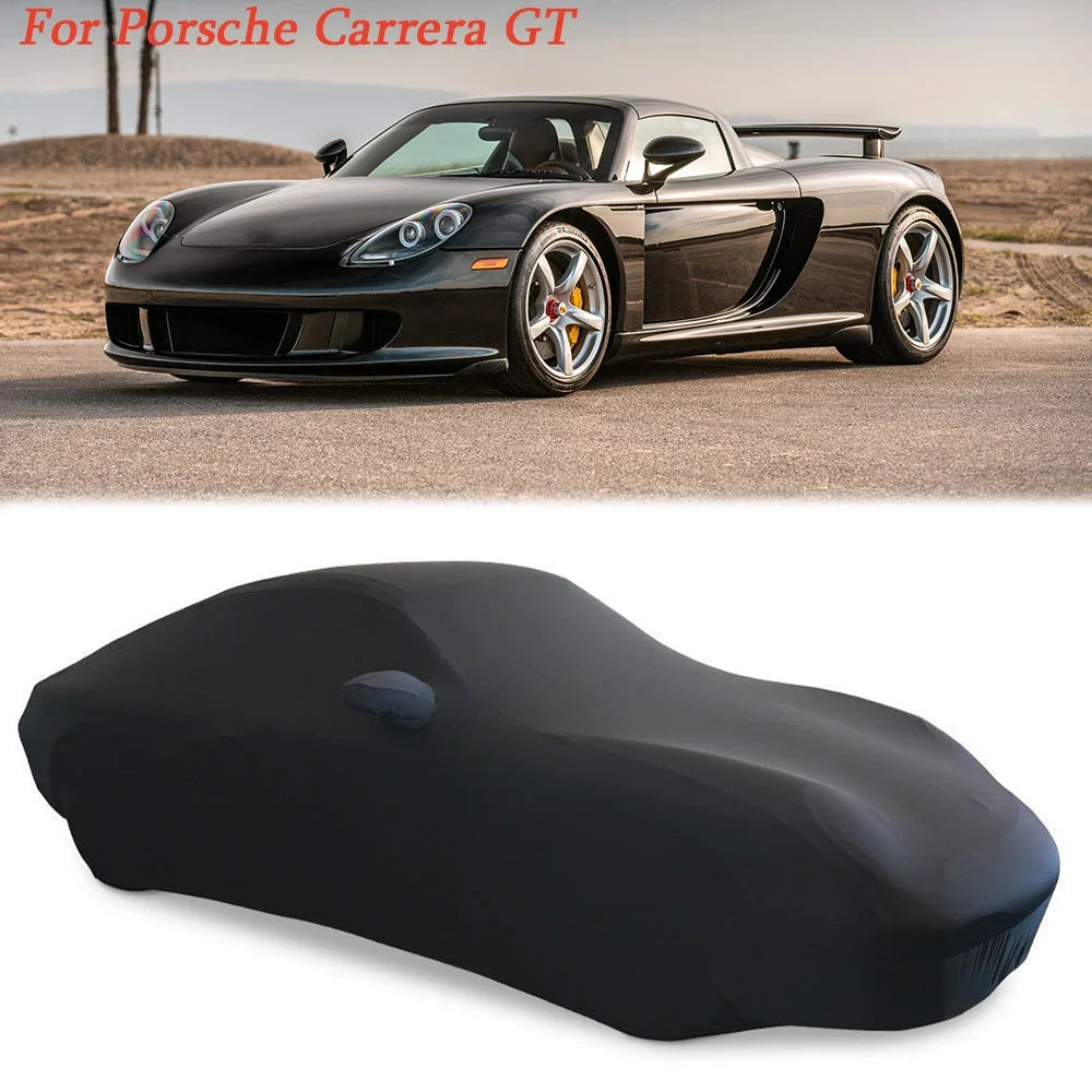 Full Car Indoor Cover Dust Scratch Proof Protection For Porsche 911/718/928/968/992/Boxster/Cayman/Carrera