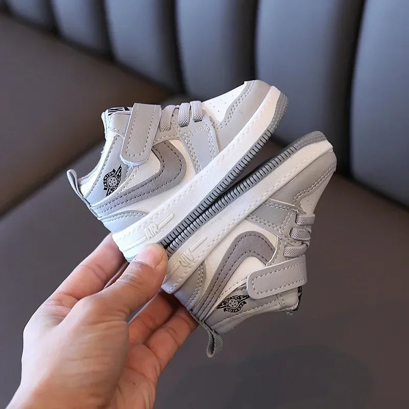 2025 New Children's Mid-Top Sneakers kids Sneakers Boys Girls Casual soft-soled shoes are stylish and comfortable