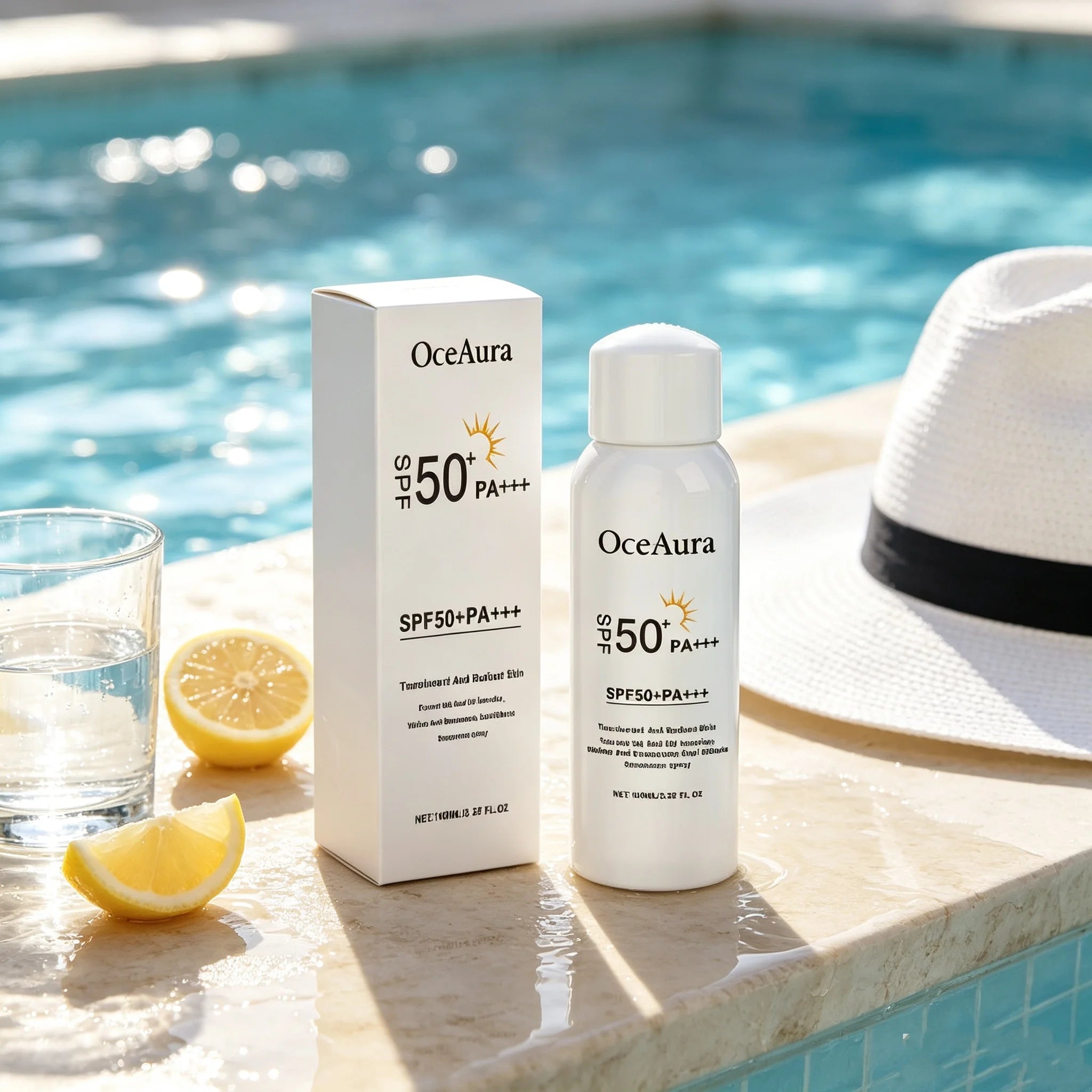 Facial Sunscreen Essence Spray Lasting Moisturizing Uv Protection Waterproof Sweatproof Safe And Gentle For Skin Care Sunscreens