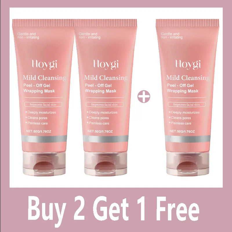 Deep Cleansing Mask Blackhead Remover Tear Pull Face Masks Moisturizing Oil Control Shrink Pore Improve Rough Skin Mud Mask Halalzen