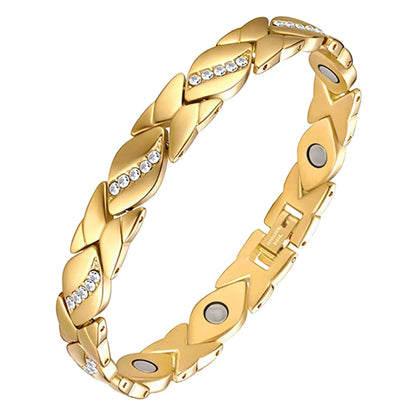 Ultra Magnetic Bracelets with 3500 Gauss Magnets Health Care Magnetic Bracelet Pure Copper for Women Men Jewelry Gift