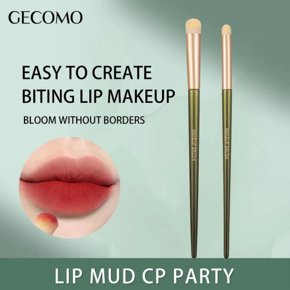 GECOMO Round Head Lip Brush Lipstick Coloring Smudge Brush Concealer Brush Lip Makeup Brush Multi-function Beauty Tool Halalzen