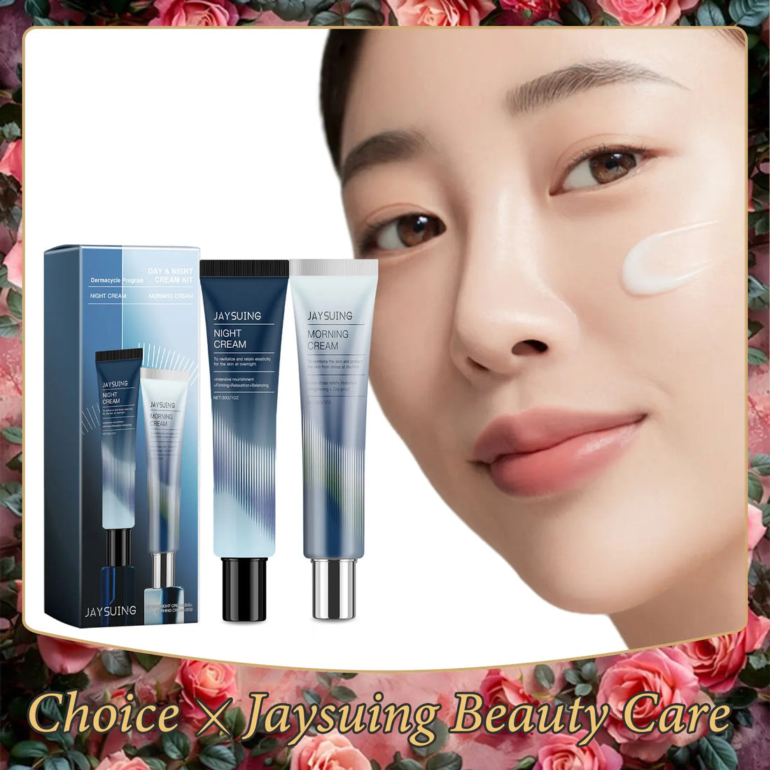Nourishing Face Cream Evening Day Hydrating Double Moisturizing Firming Remove Dark Spots Dullness Brighten Repair Skin Cream
