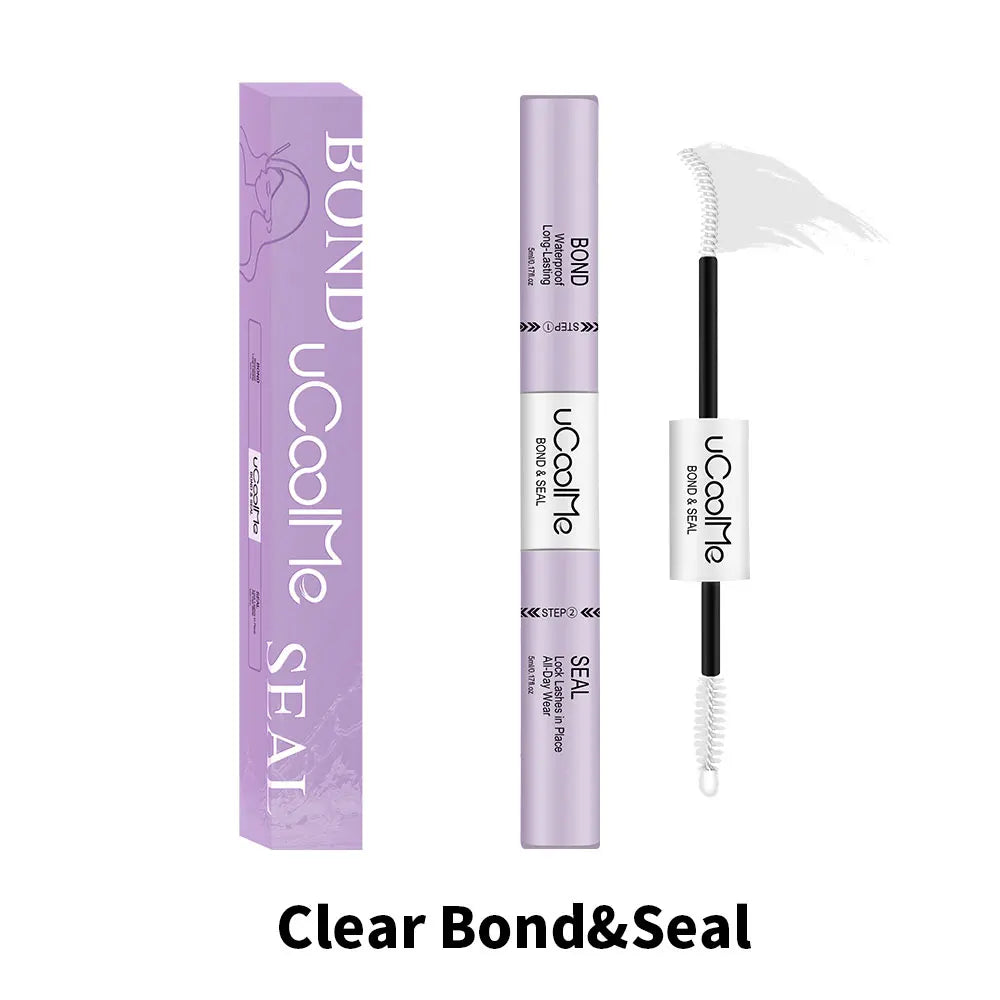 uCoolMe Lasting Lash Bond and Seal 150 Hours Waterproof Extension Glue with Fast Remover Professional DIY Makeup Tool Kit