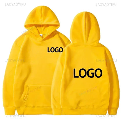 2024 Custom Printed Men Women Hoodie Loose Casual Clothing Fashion LongSleeve Hooded Pullover Personality Streetwear Sweatshirts