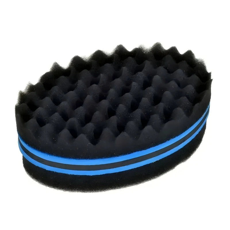 Afro Curly Hair Sponge Brush Twist Hair Comb Glove Set Barbershop Curling Net Comb Salon Hairdressers Wave Hair Style Tools Halalzen