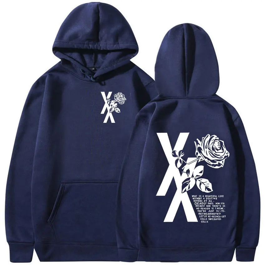 Rapper Mgk Lost Tour 2025 Print Hoodie Men Women Casual Autumn/Winter Fashion Sweatshirt Fleece Clothing Oversized Retro Hooded