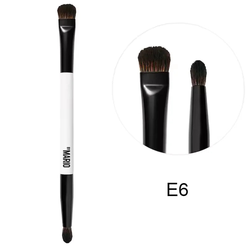 F4 All Mario Dual-Ended Foundation Face Brush Double-ended Powder Blush Contour And Soft Fiber Eyeshadow Concealer Makeup Brushe
