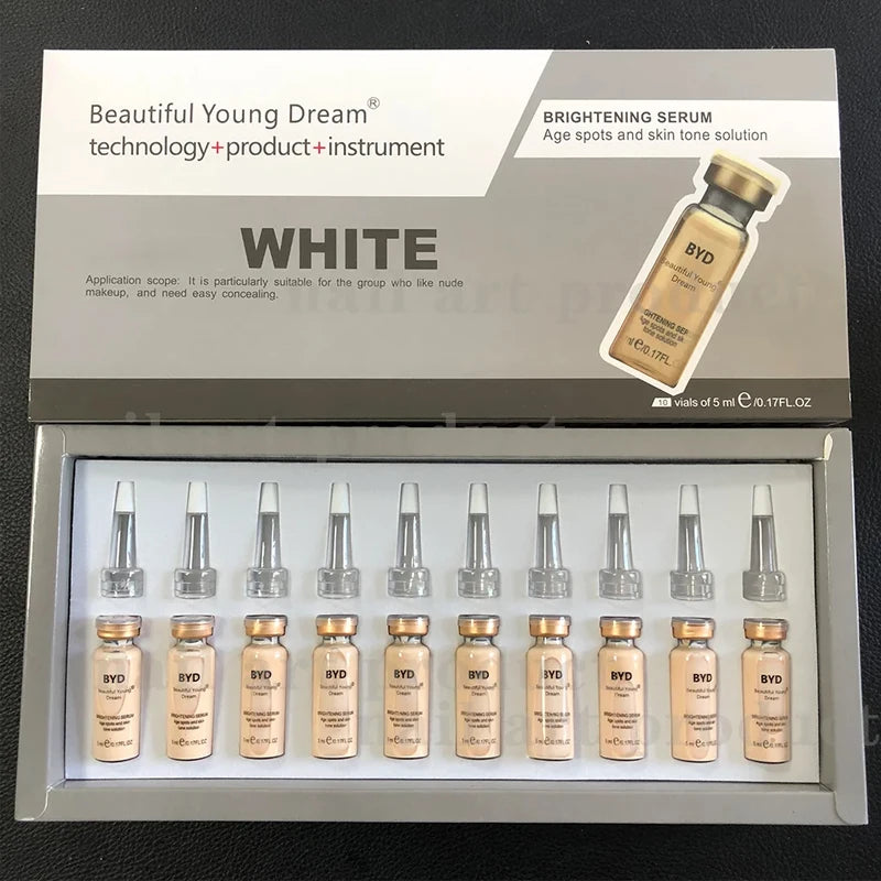 Korea 5ml Semi-Permanent BB Cream Skin Booster Brightening Niacinamide Sunscreen Foundation Concealer Moisturizer Beauty