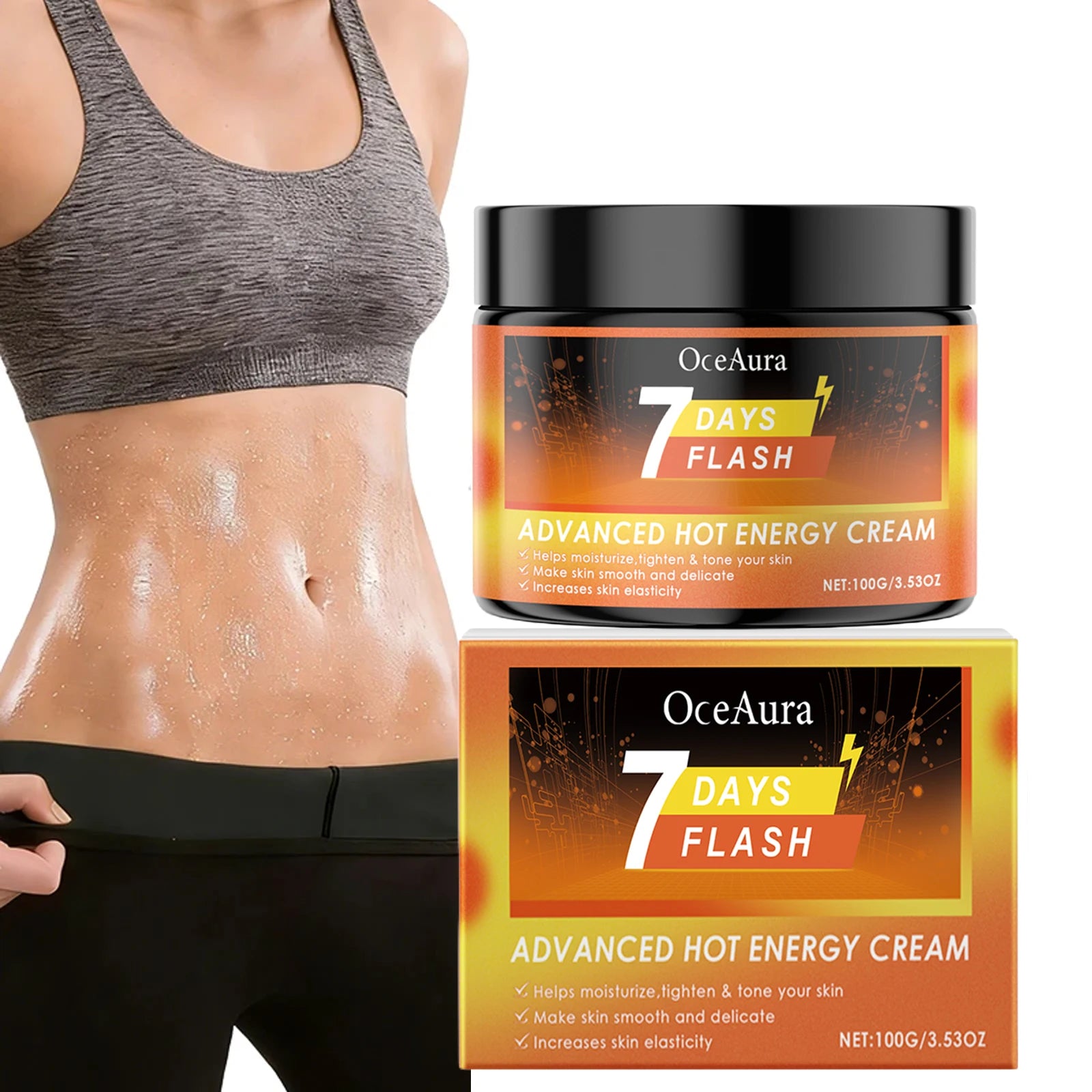 Firming Cream Gently Hydrates Improves Skin Texture Firming Elastic Detoxify Health Lose Weight Fat Burning Body Slimming Cream