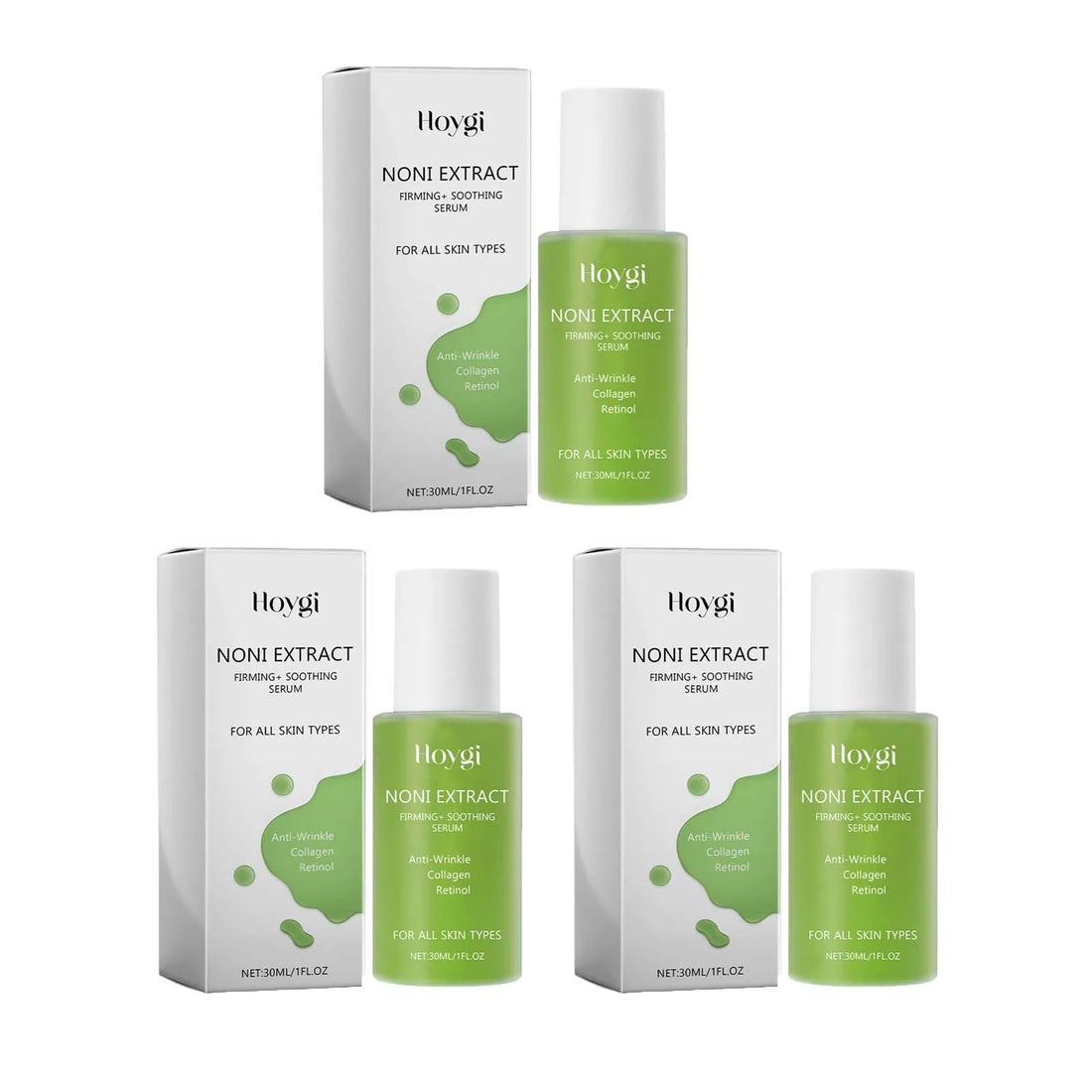 Retinol Serum Noni Fruit Essence Nourishing Brightening & Plumping Moisturizing Firming Smoothing Soothing Facial Skin Care Halalzen