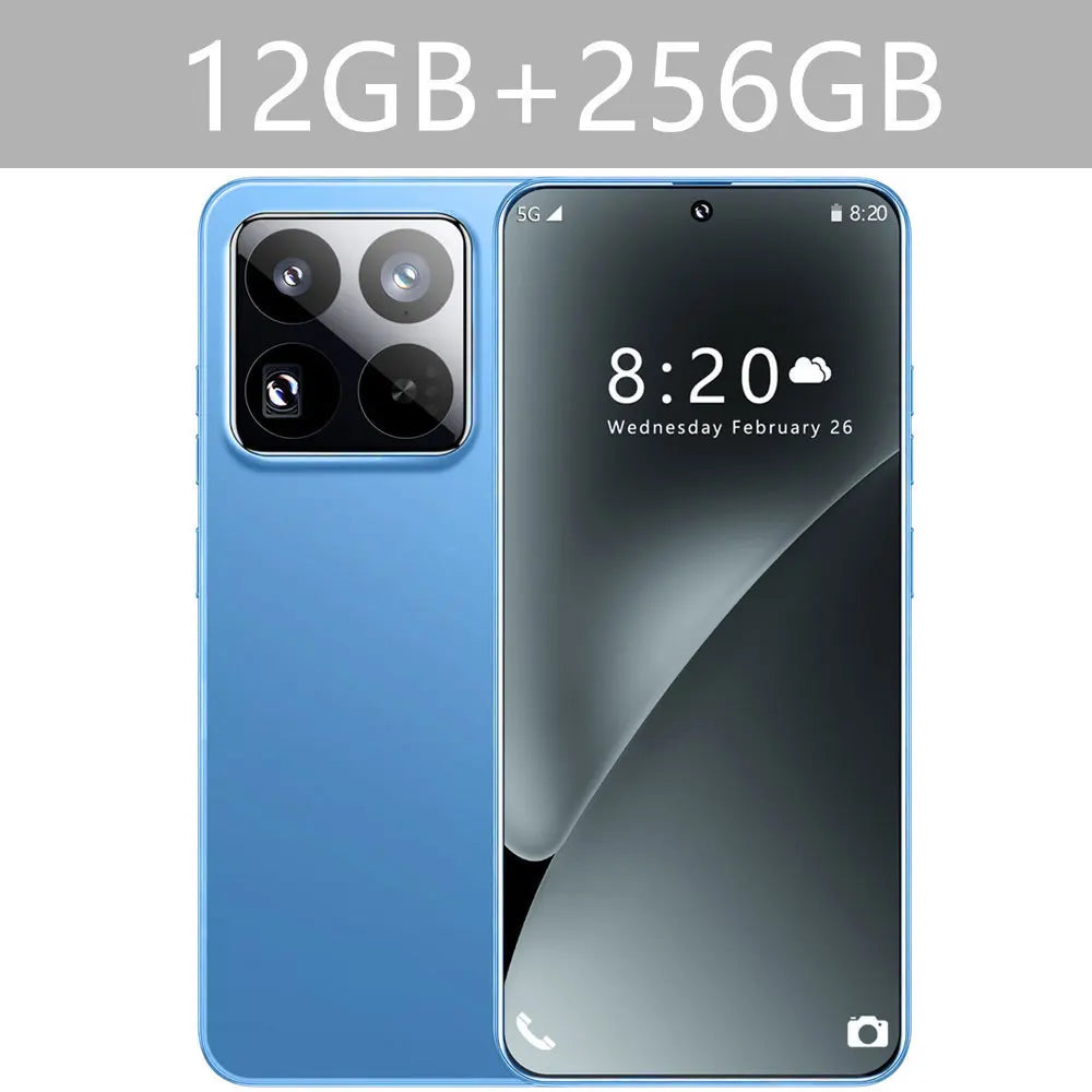 Case For 14T Pro Cheap Cellphones Original 7.0HD Global Version Mobile Cell Phones 4G 5G Dual SIM 5000mAh Android 13 Smartphone