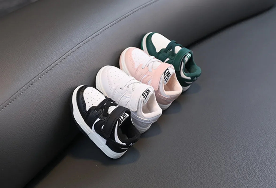 New Children's Sneakers, Little White Casual Shoes, Boys, Girls' Sneakers, Soft-soled Toddler Shoes, Children's Running Shoes