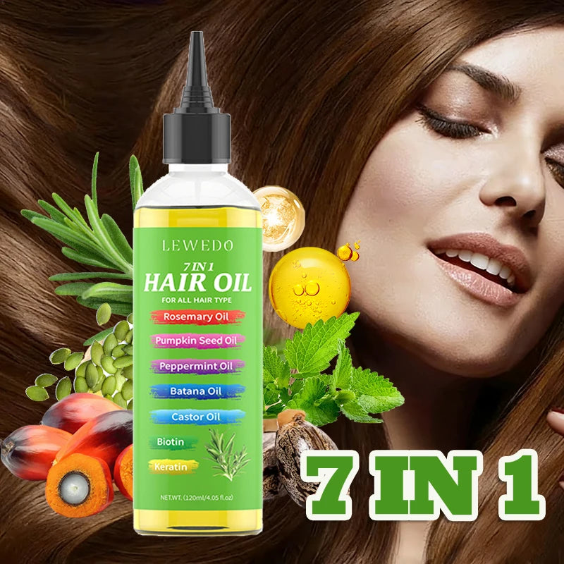Pure Rosemary Hair Care Oil Long Lasting Hair Essential Oil Moisturizing For Hair Strengthen Scalp Deep Nourishes Repair Damaged