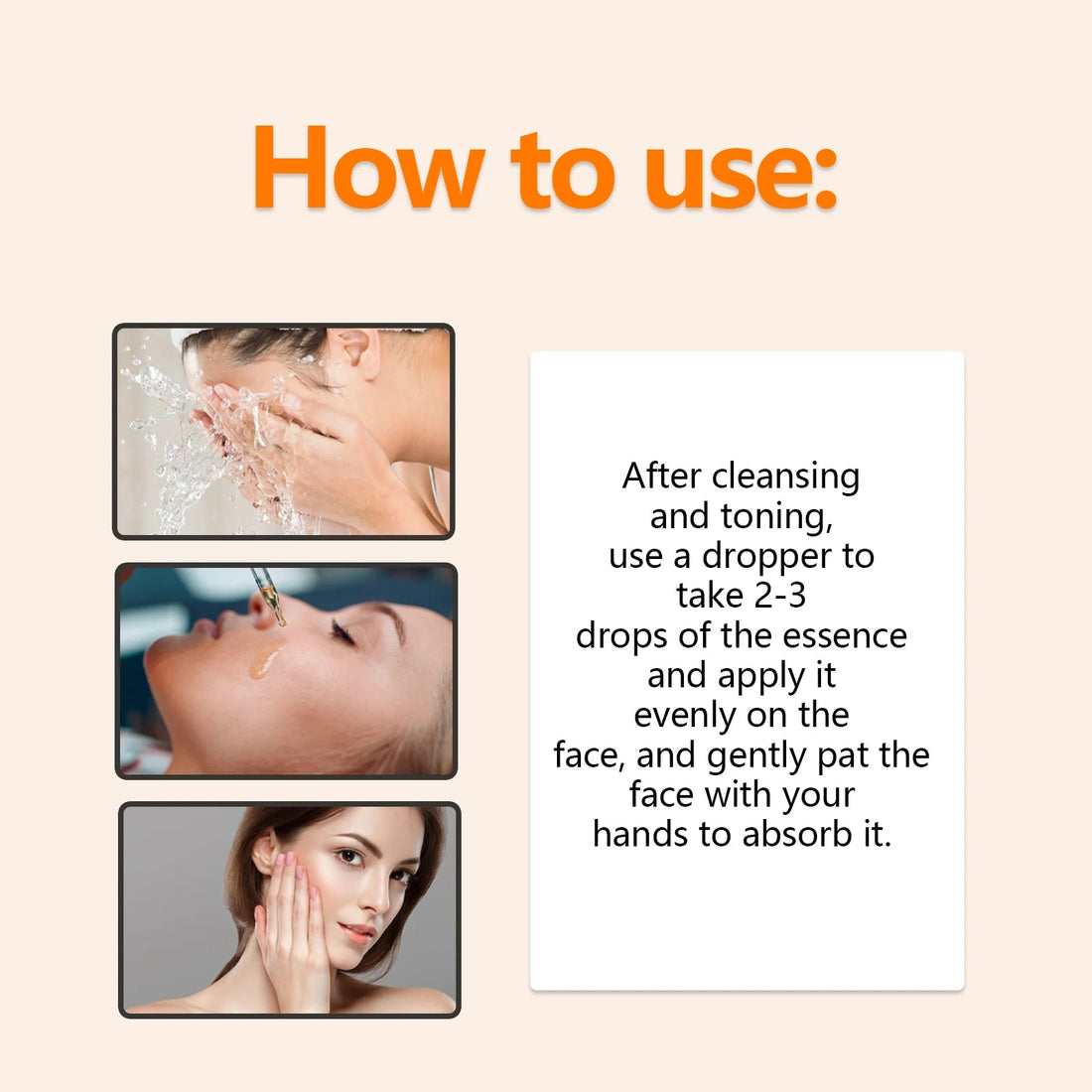 Vitamin C Facial Serum Reduces Fine Lines and Brightens Skin Naturally Without Added Retinol, Jojoba Oil Facial Care Products Halalzen