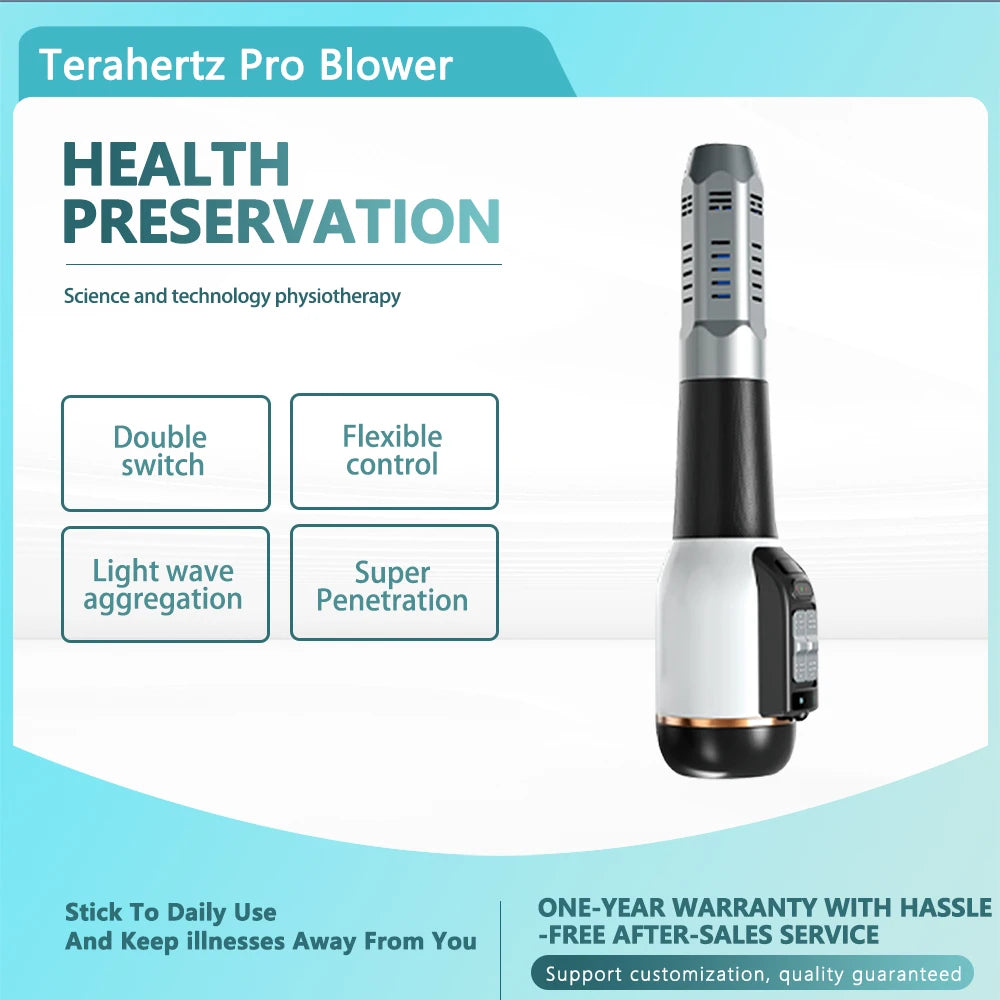 1200W Hot Cold Air IteraCare Terahertz DS808 Cell Hyperther Instrument Light Wave Cell Physical Therapy Instrument Thz Massager Halalzen