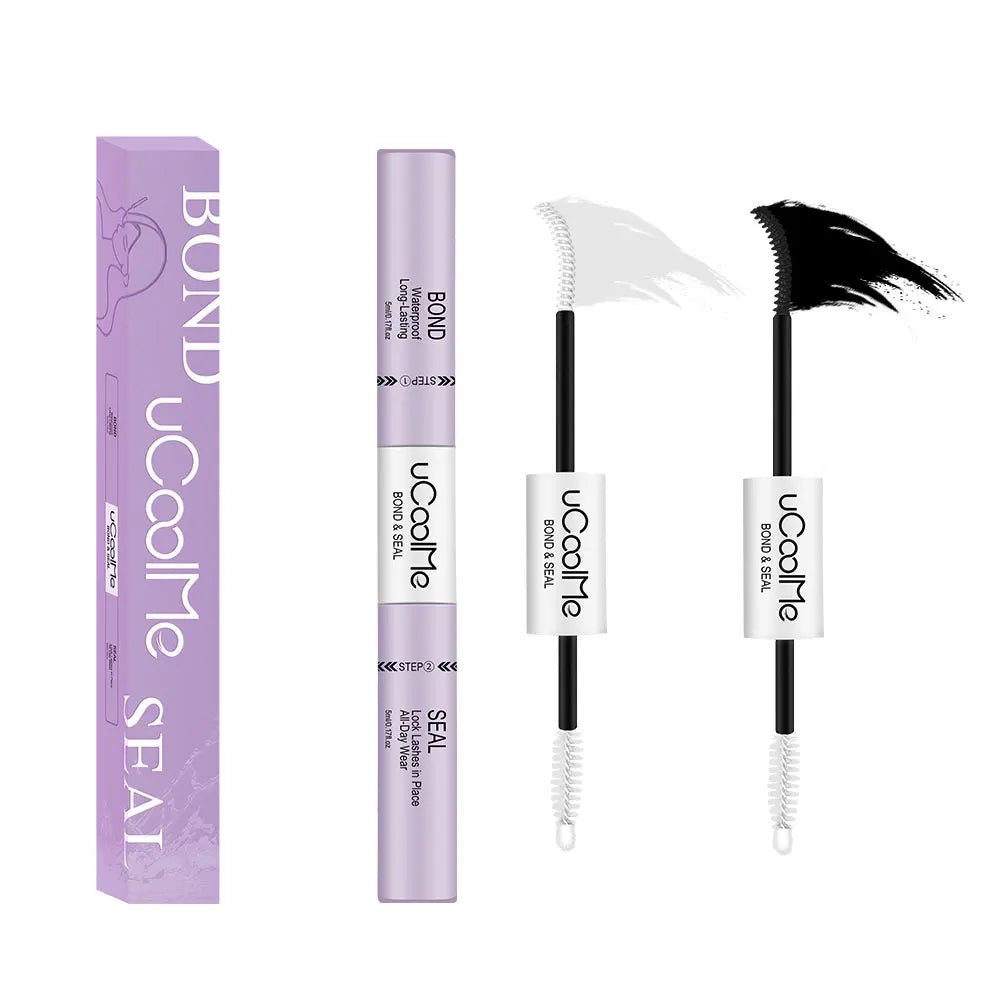 uCoolMe Lasting Lash Bond and Seal 150 Hours Waterproof Extension Glue with Fast Remover Professional DIY Makeup Tool Kit
