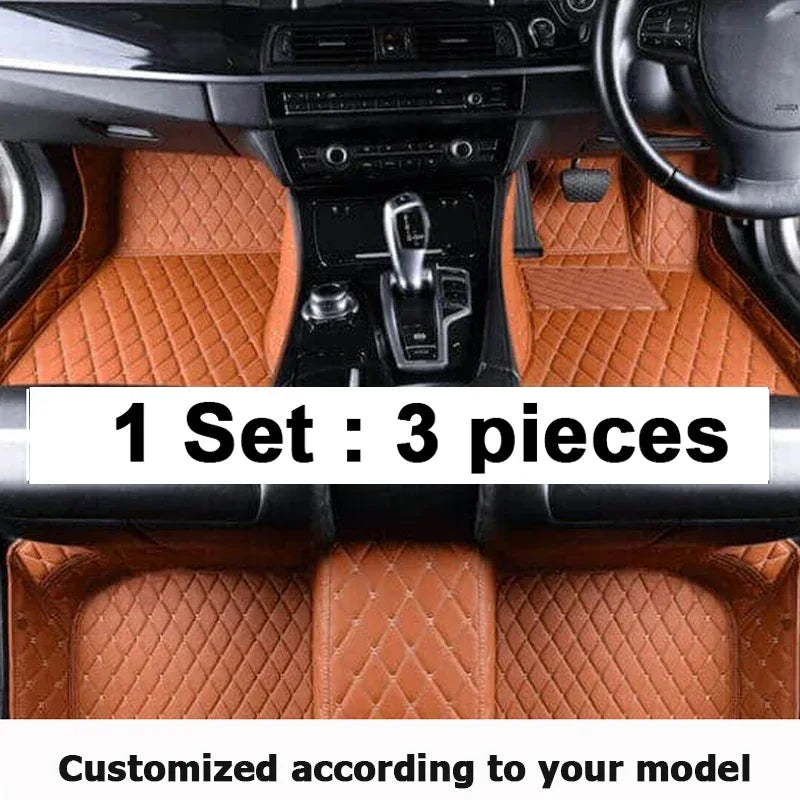 For Subaru Forester 2006-2022 Car Leather Floor Mats Auto Interiors Covers Carpets Accessories Foot Pads Waterproof Rugs