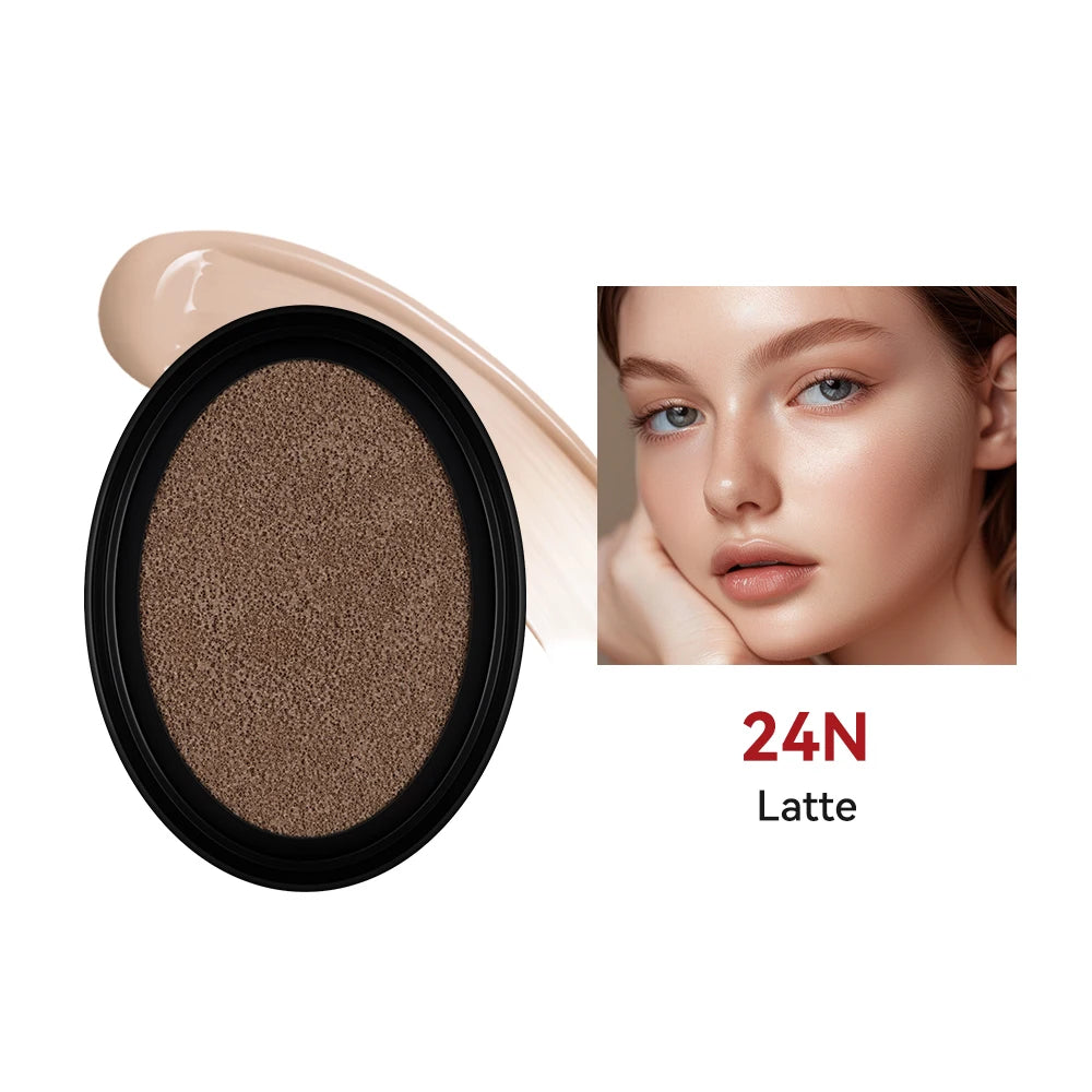 Sunscreen Cushion Refills Foundation Waterproof Long-lasting Brighten Foundation Cream Women Base Makeup Face Korea Cosmetics