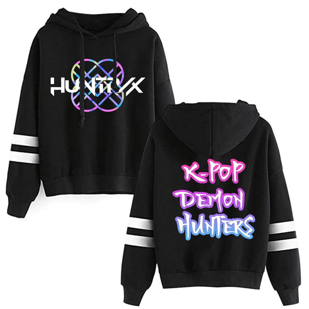 Derpy Anime Hoodie Derpy Tiger Zoey Sweatshirt KPop Hoodied Demon Hunters Tee DKPDH Tiger Pullover Women Long Sleeves Hoodies