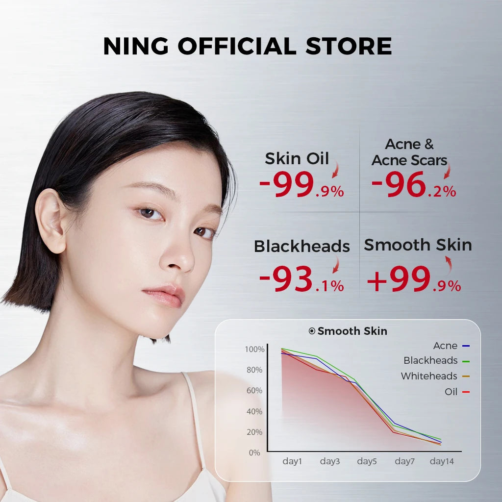 NING Amino Acid Facial Cleanser – Gentle, Hydrating Deep Cleansing Face Wash for Sensitive Skin Halalzen