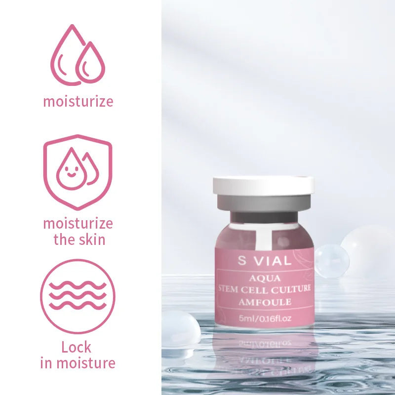10pcs Salmon DNA PDRN Ampoule Skin Booster Serum Kit Facial Skin Whitening Moisturizing For 0.3mm Microneedle Serum
