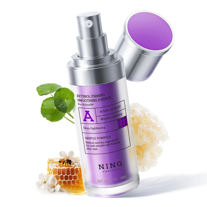 NING Retinol Anti-Aging Serum 30ml x 3 – Starter-Friendly Night Essence for Wrinkle Repair, Firming & Youthful Glow Halalzen