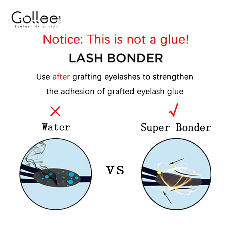 Gollee Eyelash 100ml Foam Cleaner for Clean Lashes Non-Irritating with Soft Brush Shampoo Eye Extension Clean Gentle Makeup Tool