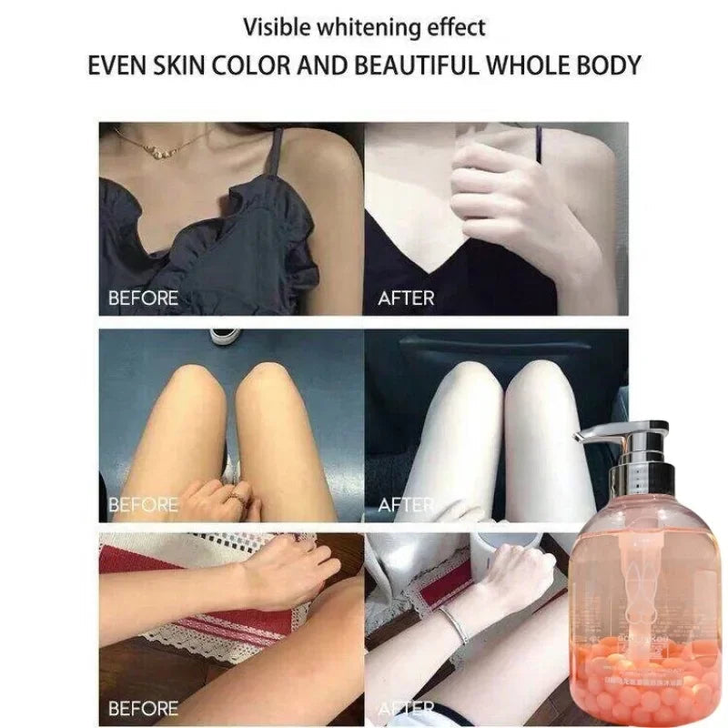 Whitening Shower Gel Women Body Wash Men's Oil Bath Cleansers Bath Beauty Health Cleaning Dirt  Inhibiting Melanin Body Works Halalzen