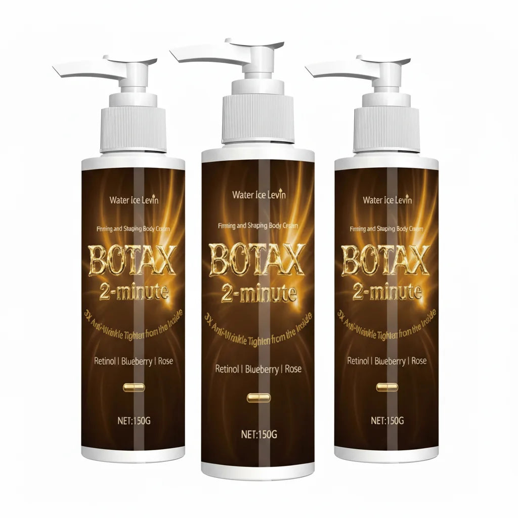 3x Anti-Wrinkle Firming Body Cream with Retinol, Blueberry & Rose for Results in 2 Minutes.