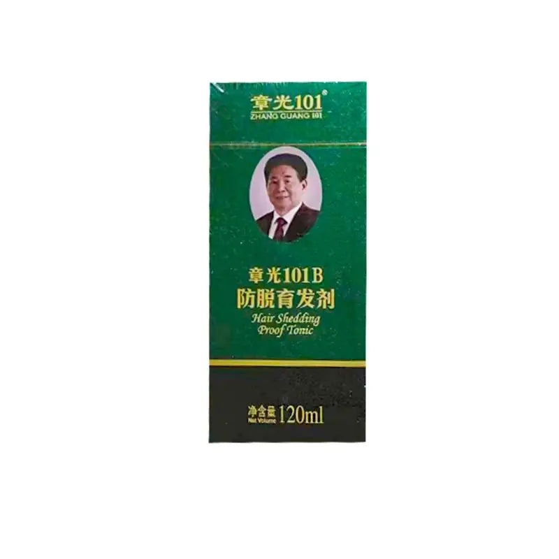 120ML ZHANGGUANG 101B HAIR TONIC (101M) Powerful Anti-Hair Loss Chinese Medicine Therapy Hair Treatment Essence 100% Original