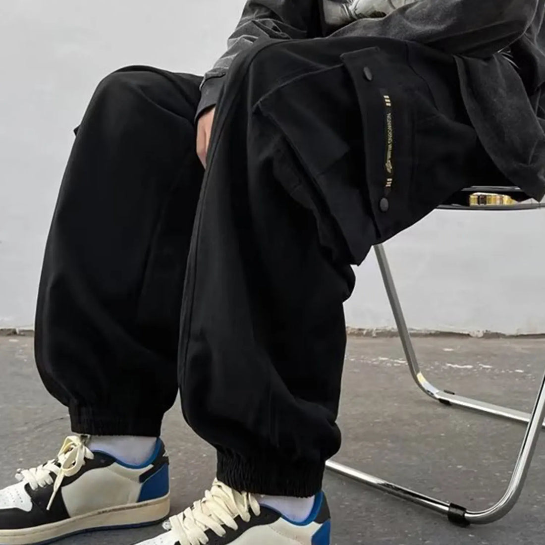 Cargo pants men's underpants underpants pant pants pants large ankle bottom pants work easy pants work fit pantsSummer andWinter