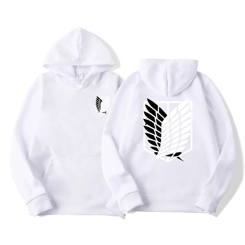 New Attack on Titan Men's Hoodie Anime Hoodies Men Women Streetwear Pullover Harajuku Hoodies Sweatshirt Clothes Male Sportswear